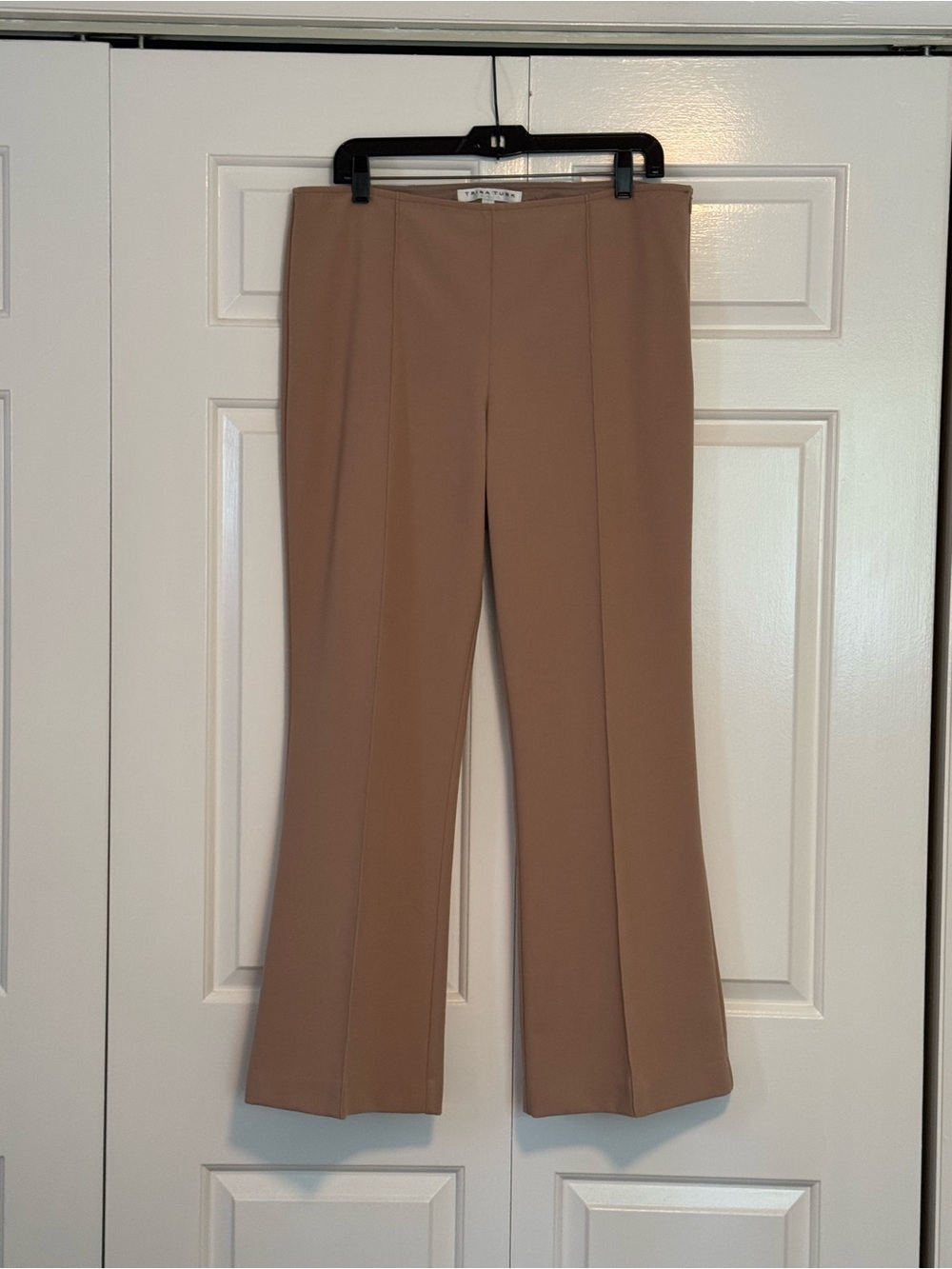 Trina Turk Camel Flare Dress Pants Size 10